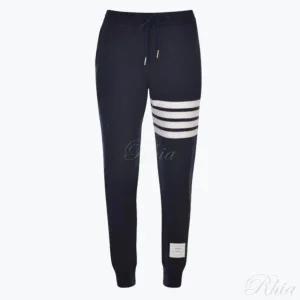 톰브라운 25 4바 스트라이프 루프백 코튼 팬츠 FJQ001A 00535 415