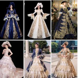 뮤지컬의상 중세드레스 코스프레 연극 무도회 귀족