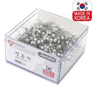 Q 바이하츠 점보진주핀 33mm x 4mm