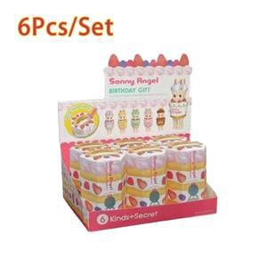 소니 엔젤 블라인드 박스 생일 시리즈 동물  피규어 장식 귀여운 인형 팬 데스크탑 자동차 크리스마스 선