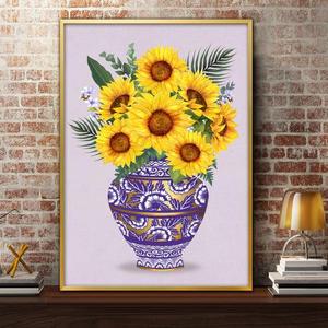 해바라기그림고급 액자 A2 7SUN3 풍수그림 돈들어오는