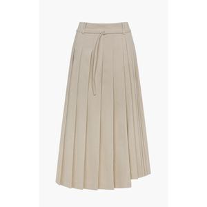 [케네스레이디](신세계 사우스시티)E565 EWSKPB4100 샌리앙 언발란스 플리츠 스커트