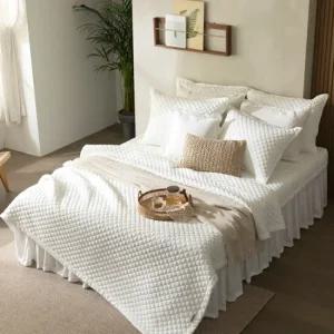 [미세스문] 25년 LQ_삶아쓰는 다이아 모달 100% 침구 세트