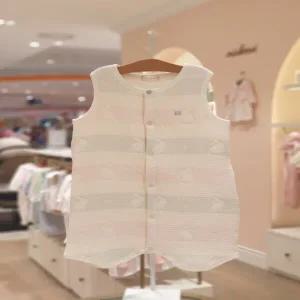 [M밍크뮤D] 25SS (CR)루루슬리핑가운 수면이불 수면조끼 (35970ACZ01) 출산준비물/신생아선물/배내수트/배