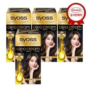 갤러리아 사이오스 올레오크림 새치염색약 3-A 노블애쉬 x 4개