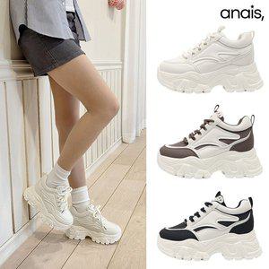 [아나이스] 콤비 키높이 스니커즈힐 8cm_25S203 [무료배송]