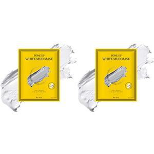 바이아우어 피부 화이트 석고 마스크 팩 3개입 X2개