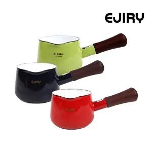 [에지리]에지리 컬러콜렉션 법랑 밀크팬 12cm / 인덕션