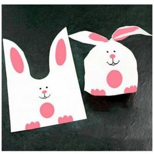 선물포장 구디백 답례품 래빗포장지 귀여운 포장백 토끼보자기 50pcs