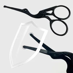 블랙 스텐 코털가위 코털제거 콧털가위