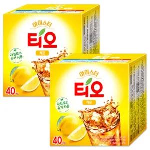 티오 아이스티 레몬맛 40Tx2개