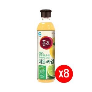 홍초 레몬라임, 900ml, 8개