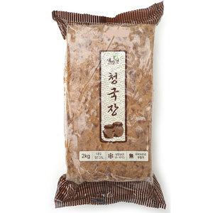 아리랑식품 새마원 냄새 없는 안나는 업소용 청국장 2kg