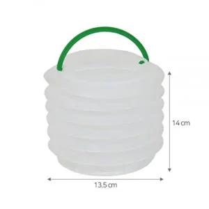 미술용 자바라 물통 대 16x16x13cm 수채화물통-WF7BA78