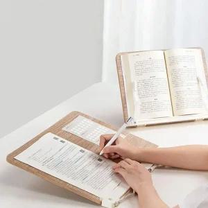 16단 각도조절 다용도 독서대 대형 각도조절독서대/북스테이션/원목/거치대/책받침대/높이조절/북스탠드