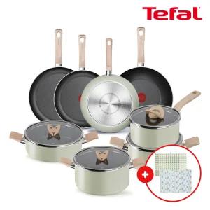 테팔 인덕션 세이지 쿡 팬 냄비 8종 풀세트(+키친크로스 랜덤 1종)