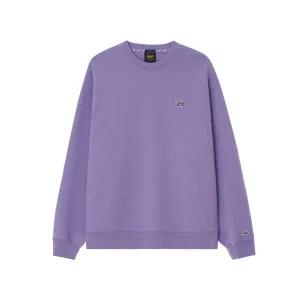 리 LEE 스몰 트위치 로고 맨투맨 퍼플 LE2403CR02PU 494565