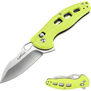 ALBATROSS 725 EDC Axis 잠금 볼 베어링 보조 개방 접이식 포켓 나이프 새틴 블레이드 FRN 핸들 FK036SCGN