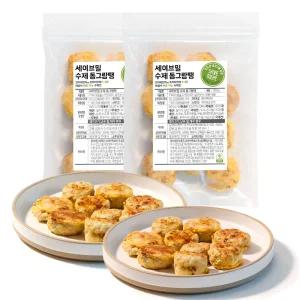 안주/야식으로 좋은 수제전, 동그랑땡 2팩 400g