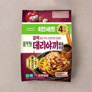 갈릭데리야끼볶음우동4인