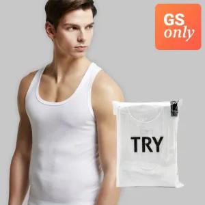 [트라이] 남성 기본 U런닝 5매세트 (90~115)