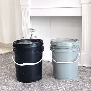 베하몰 PP 플라스틱 빈통 바케스 20L/손잡이/버킷/물양동이/세차통/세차/청소/물통/물바케스/가정용/다용도