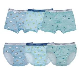 삐삐롱 2025 남아 초등학생 주니어 데일리 에어스킨 속옷 삼각 사각 드로즈 팬티