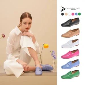 지암파올로비오찌 천연양가죽 로퍼