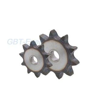 08B 톱니 산업용 7MM 기어 10 12 체인 드라이브 롤러 25 탄소강 플랫 스프로킷 피치
