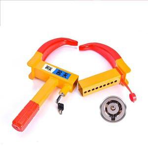 어 장치 바퀴 무단주차 차량용 조절 주차금지 외장 자물쇠 고정 조절 매화 장치