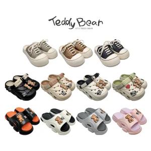 테디베어 여름 물놀이 남자 여자 아쿠아슈즈 클로그 샌들 슬리퍼