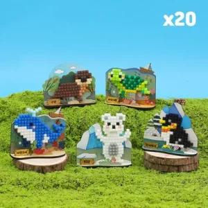 멸종 위기 동물 MDF 디폼블럭 패키지 ( 20개 택배비X)