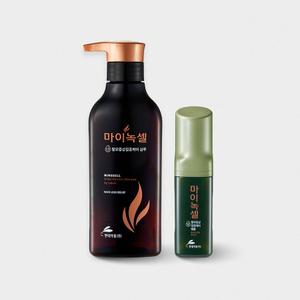 현대약품 마이녹셀 스칼프 인텐시브 탈모 앰플 60ml 1개+탈모샴푸 400ml 1개