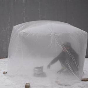 등산비닐쉘터 백패킹 차박 초경량 사각 비닐 텐트 쉘터 컨테이너 바람막이 소형 중형 대형