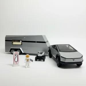 1:24 테슬라 사이버트럭 장난감 픽업트럭 테슬라 자동차 다이캐스트 어린이집크리스마스선물 유치원크리스마스선물