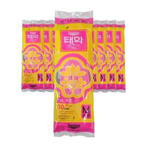 태화 고무장갑 선밴 중 M (핑크) x 10개