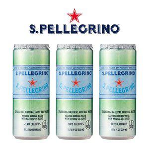 [기타]산펠레그리노 에센자 플레인 330ml x 16캔 카페 탄산수 하이볼