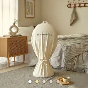 손잡이있는 16수 워싱면 자수 지퍼형 선풍기커버 모먼트 2size