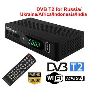 알루미늄탑박스 이스라엘 우크라이나 인도네시아 인도 DVB T2 TV 튜너 지상파 위성 박스 HD 1080P 변환기 디지털
