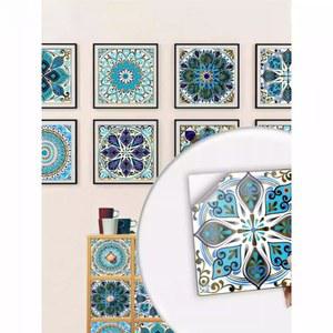 바닥 붙이는데코타일 현관 데코타일 접착식 인테리어 부착 베란다 화장실 붙이는타일 우드