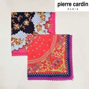 COAH2A_피에르가르뎅 나염 큐빅 손수건 2종 택1