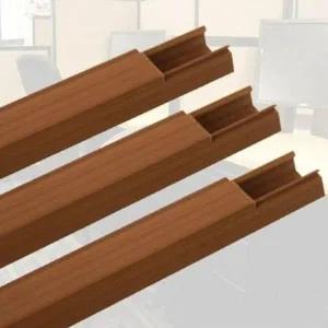 [하프클럽/셀러허브_여성트랜드패션]정리 용 몰딩 우드색 선정리 몰드 20mm-3