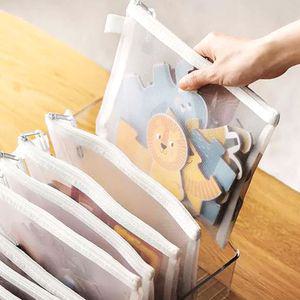 [2개묶음] 투명대형 망사 파우치 A5사이즈 1P 소품정리가방 화장품파우치 메쉬파우치