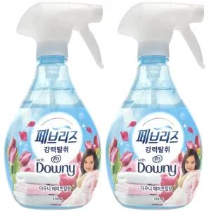 페브리즈 섬유탈취제 용기 370m -  에이프릴향X2개