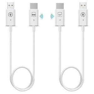 Acsurpo 무선 HDMI 송신기 및 수신기 키트, 플러그 앤 플레이, 익스텐더 어댑터, 1080P 60fps 비디오 오디오 프로젝션(PC, 노트북, 카메라에서 HDTV로) /프로젝터