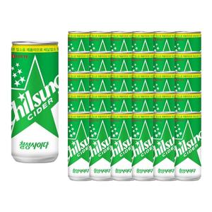 칠성사이다 245ml 30캔 업소용