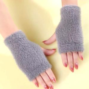 손토시 손목 겨울 니트 퍼 핸드워머