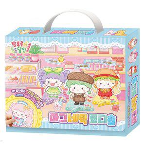 탕후루의 달인 마그네틱 코디숍 역할놀이 인형놀이 코디놀이 자석스티커 놀이 장난감