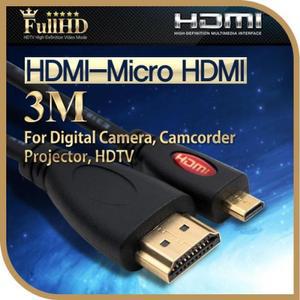 Coms H트렌디DMI Micro HDMI 케이블 3M Bck