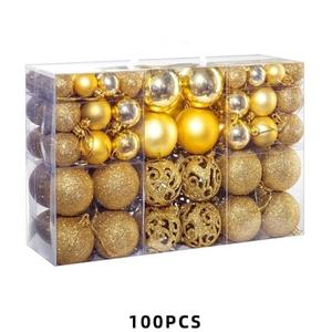 크리스마스 트리 장식 볼 오너먼트 SET 100PCS